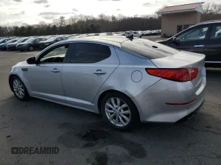 2015 Kia Optima EX with VIN 5XXGN4A74FG371639, listed as a Copart auction lot 47735465 with 186,153 mi miles and Salvage Title. Bid and sale history available at carsss.com. Image 2.