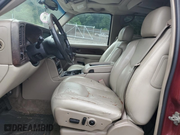 2005 Chevrolet Suburban Z71 with VIN 3GNFK16Z15G148829, listed as a Copart auction lot 61600315 with 172,345 mi miles and Salvage title. Bid and sale history available at DreamBid. Image 7.