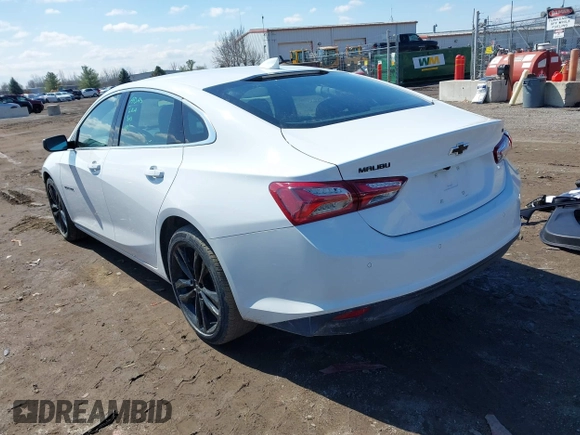 2025 Chevrolet Malibu LT with VIN 1G1ZD5ST6SF110561, listed as a IAAI auction lot 42018492 with 6,999 mi miles and . Bid and sale history available at DreamBid. Image 3.