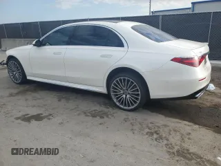 2023 Mercedes-Benz S-Class S 580 with VIN W1K6G7GB8PA201712, listed as a Copart auction lot 88288945 with 0 mi miles and Salvage Title. Bid and sale history available at carsss.com. Image 2.