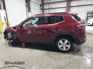 2022 Jeep Compass Altitude с VIN 3C4NJCBB8NT137667, выставлен на аукционе Copart как лот 89306335 с пробегом 21 354 миль миль и Списание • Salvage title. История ставок и продаж доступна на DreamBid. Изображение 2.