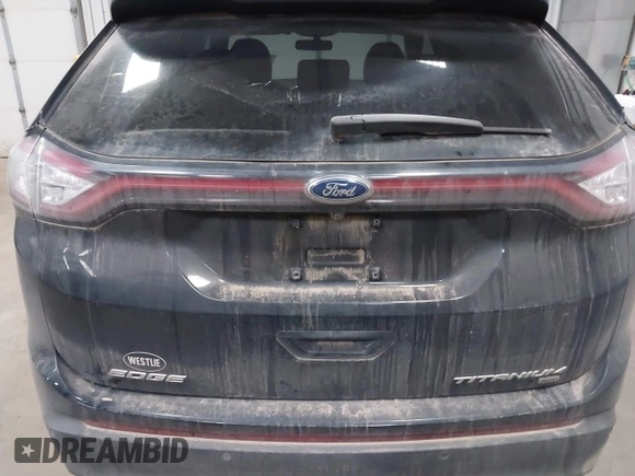 2018 Ford Edge Titanium with VIN 2FMPK4K82JBC14583, listed as a IAAI auction lot 41507385 with 86,193 mi miles. Bid and sale history available at carsss.com. Image 16.