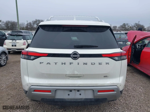 2022 Nissan Pathfinder SL with VIN 5N1DR3CA6NC248462, listed as a IAAI auction lot 41626219 with 49,375 mi miles. Bid and sale history available at carsss.com. Image 17.