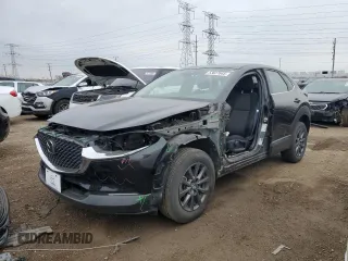 2023 Mazda CX-30 S with VIN 3MVDMBAM6PM549095, listed as a Copart auction lot 53027665 with 53,804 mi miles and Salvage title. Bid and sale history available at DreamBid. Image 1.