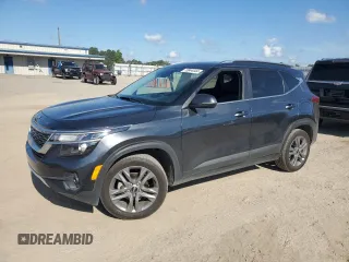 2021 Kia Seltos S with VIN KNDEU2AA8M7229889, listed as a Copart auction lot 73044444 with 84,075 mi miles and Salvage Title. Bid and sale history available at DreamBid. Image 1.