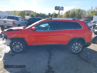 2021 Jeep Cherokee Latitude Lux with VIN 1C4PJLMX0MD177280, listed as a IAAI auction lot 40813210 with 79,318 mi miles. Bid and sale history available at carsss.com. Image 15.