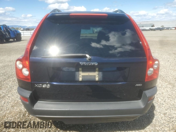 2006 Volvo XC90 2.5L Turbo with VIN YV4CZ592861268508, listed as a Copart auction lot 51666425 with 133,634 mi miles and Salvage Title. Bid and sale history available at carsss.com. Image 6.