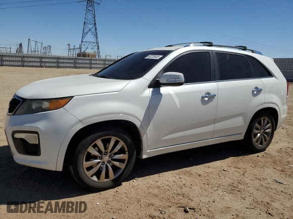 2012 Kia Sorento SX with VIN 5XYKW4A27CG255449, listed as a Copart auction lot 63225045 with 237,061 mi miles and Salvage title. Bid and sale history available at DreamBid. Image 1.