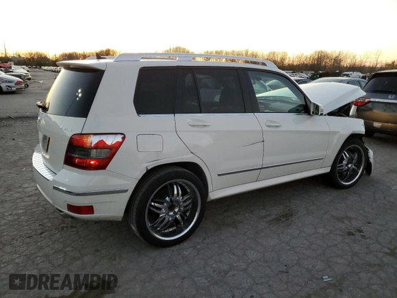 2012 Mercedes-Benz GLK 350 with VIN WDCGG8HB1CF802275, listed as a Copart auction lot 54403425 with 157,646 mi miles and Non Repairable. Bid and sale history available at DreamBid. Image 3.