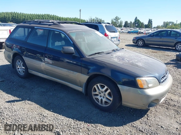 2002 Subaru Legacy Outback with VIN 4S3BH665826660522, listed as a IAAI auction lot 42813113 with 169,773 mi miles and . Bid and sale history available at DreamBid. Image 1.