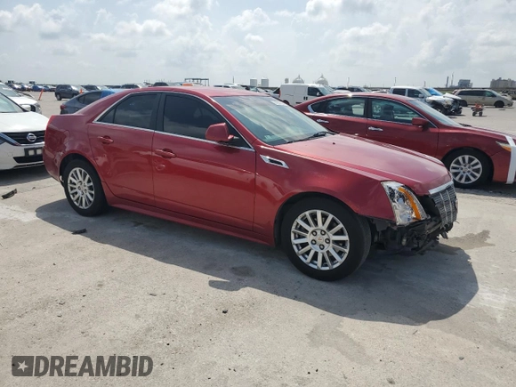 2011 Cadillac CTS with VIN 1G6DA5EY4B0133618, listed as a Copart auction lot 62953395 with 152,546 mi miles and Salvage title. Bid and sale history available at DreamBid. Image 4.