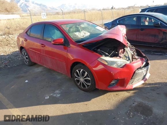 2016 Toyota Corolla L with VIN 2T1BURHE3GC657229, listed as a IAAI auction lot 41435440 with 139,582 mi miles and . Bid and sale history available at DreamBid. Image 1.