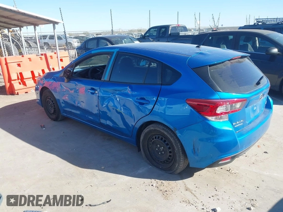 2023 Subaru Impreza with VIN 4S3GTAB68P3702475, listed as a IAAI auction lot 41206655 with 30,571 mi miles and . Bid and sale history available at DreamBid. Image 3.