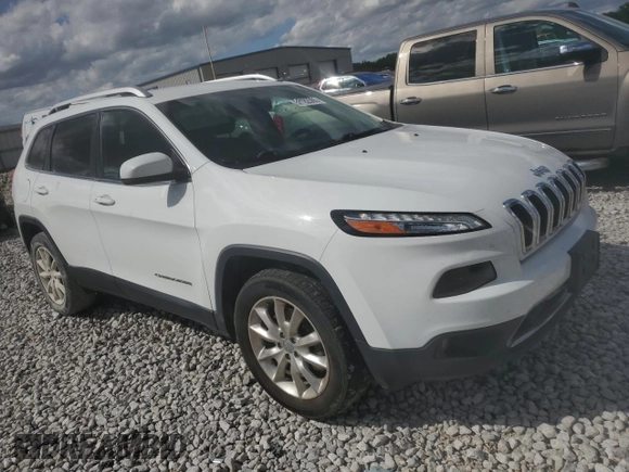 2016 Jeep Cherokee Limited with VIN 1C4PJMDS3GW310598, listed as a Copart auction lot 57182065 with 123,602 mi miles and Salvage title. Bid and sale history available at DreamBid. Image 4.