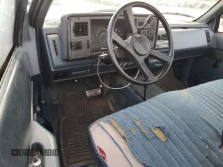 1989 GMC Sierra 1500 with VIN 2GTEK14K1K1505120, listed as a Copart auction lot 75048144 with 89,746 mi miles and Salvage Title. Bid and sale history available at DreamBid. Image 8.