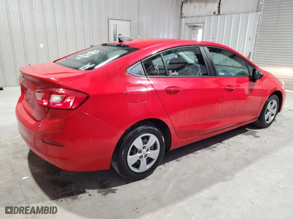 2018 Chevrolet Cruze LS with VIN 1G1BC5SM8J7233803, listed as a Copart auction lot 47813205 with 95,971 mi miles and Clean Title. Bid and sale history available at carsss.com. Image 3.