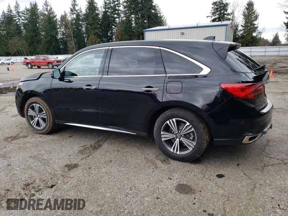 2018 Acura MDX with VIN 5J8YD4H33JL022962, listed as a Copart auction lot 46342325 with 90,566 mi miles and Salvage Title. Bid and sale history available at carsss.com. Image 2.