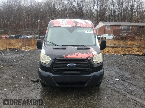 2017 Ford Transit z VIN 1FTYR1CMXHKB34060, wystawiony jako Copart lot #47865035 z przebiegiem 105 948 mil mil oraz Szkoda całkowita • Salvage title. Historia ofert i sprzedaży dostępna na DreamBid. Obrazek 5.