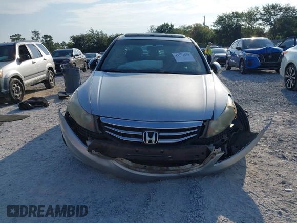 2011 Honda Accord EX-L with VIN 1HGCP3F80BA015698, listed as a IAAI auction lot 42793628 with Not provided miles and . Bid and sale history available at DreamBid. Image 12.