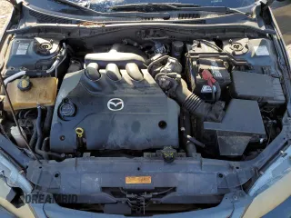 2005 Mazda 6 Sport S with VIN 1YVHP82D355M75191, listed as a Copart auction lot 61158974 with 153,808 mi miles and Salvage Title. Bid and sale history available at DreamBid. Image 13.
