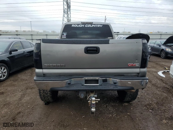 2006 GMC Sierra 1500 SLE1 with VIN 1GTEK19Z86Z125257, listed as a Copart auction lot 54095625 with 0 mi miles and Clean Title. Bid and sale history available at carsss.com. Image 6.