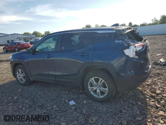 2022 GMC Terrain SLE with VIN 3GKALTEV6NL205807, listed as a Copart auction lot 65116945 with 24,944 mi miles and Salvage title. Bid and sale history available at DreamBid. Image 2.
