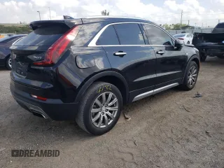 2019 Cadillac XT4 FWD Premium Luxury with VIN 1GYFZCR40KF222104, listed as a Copart auction lot 43570333 with 38,281 mi miles. Bid and sale history available at carsss.com. Image 3.
