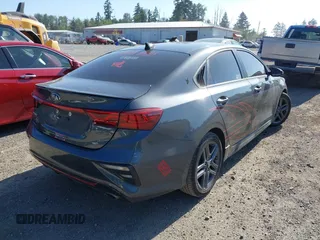 2021 Kia Forte GT-Line with VIN 3KPF34AD2ME418132, listed as a IAAI auction lot 42736894 with 58,901 mi miles and . Bid and sale history available at DreamBid. Image 4.