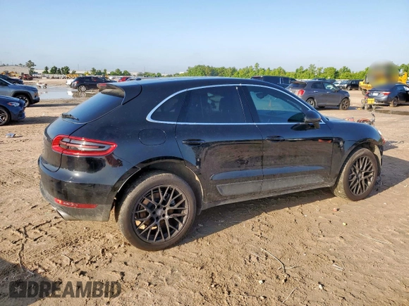 2018 Porsche Macan S with VIN WP1AB2A56JLB35650, listed as a Copart auction lot 57789255 with 59,025 mi miles and Salvage title. Bid and sale history available at DreamBid. Image 3.