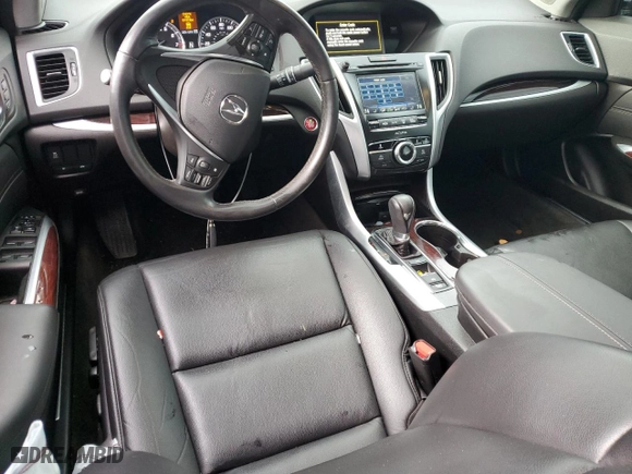 2016 Acura TLX with VIN 19UUB1F30GA001402, listed as a Copart auction lot 86968184 with 99,126 mi miles and Salvage Title. Bid and sale history available at carsss.com. Image 8.