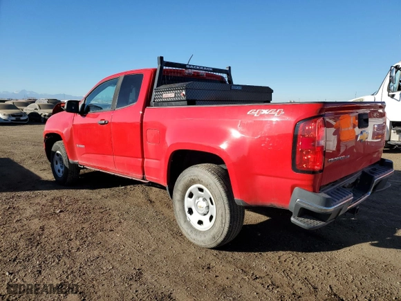 2019 Chevrolet Colorado 4WD Work Truck with VIN 1GCHTBEN0K1220195, listed as a Copart auction lot 89129085 with 86,192 mi miles and Salvage Title. Bid and sale history available at carsss.com. Image 2.