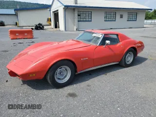 1975 Chevrolet Corvette with VIN 1Z37J5S433144, listed as a Copart auction lot 67254065 with 57,154 mi miles and Clean title. Bid and sale history available at DreamBid. Image 1.