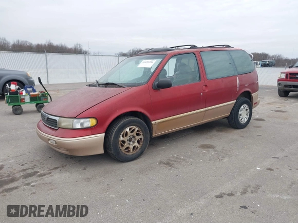 1997 Mercury Villager GS z VIN 4M2DV1119VDJ44219, wystawiony jako IAAI lot #41690286 z przebiegiem 192 083 mil mil oraz . Historia ofert i sprzedaży dostępna na DreamBid. Obrazek 2.