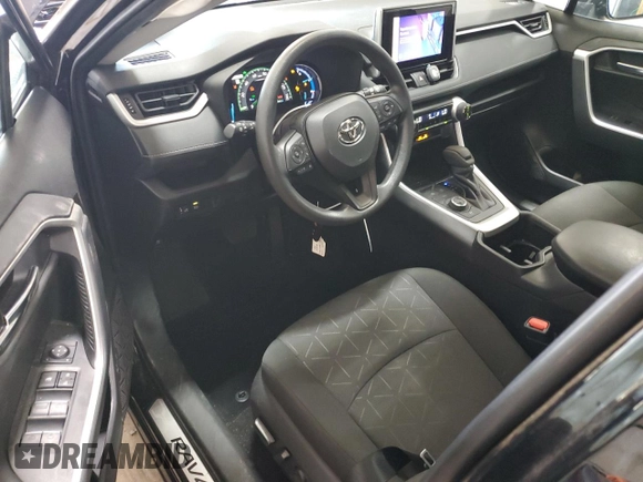 2024 Toyota RAV4 Hybrid LE with VIN 2T3UWRFV4RW201948, listed as a Copart auction lot 70400424 with 6,852 mi miles and Salvage title. Bid and sale history available at DreamBid. Image 8.