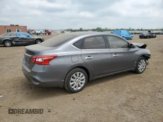 2017 Nissan Sentra S with VIN 3N1AB7AP1HY368467, listed as a Copart auction lot 56880555 with 48,024 mi miles and Salvage title. Bid and sale history available at DreamBid. Image 3.