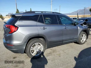 2020 GMC Terrain SLE with VIN 3GKALMEV4LL311417, listed as a Copart auction lot 49548205 with 61,609 mi miles and Salvage Title. Bid and sale history available at DreamBid. Image 3.