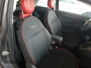 2017 FIAT 500 Pop z VIN 3C3CFFLR5HT530279, wystawiony jako Copart lot #59485155 z przebiegiem 121 630 mil mil oraz Szkoda całkowita • Salvage title. Historia ofert i sprzedaży dostępna na DreamBid. Obrazek 10.