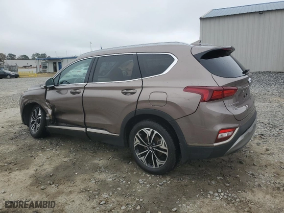 2020 Hyundai Santa Fe Limited with VIN 5NMS53AA3LH267480, listed as a Copart auction lot 43764525 with 59,413 mi miles and Salvage Title. Bid and sale history available at carsss.com. Image 2.
