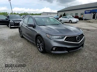 2019 Acura TLX w/A-Spec Pkg with VIN 19UUB2F66KA006855, listed as a Copart auction lot 53539355 with 65,236 mi miles and Salvage Title. Bid and sale history available at carsss.com. Image 14.