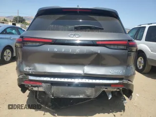 2022 Infiniti QX60 Sensory with VIN 5N1DL1GS9NC330355, listed as a Copart auction lot 61104205 with 31,248 mi miles and Salvage title. Bid and sale history available at DreamBid. Image 6.
