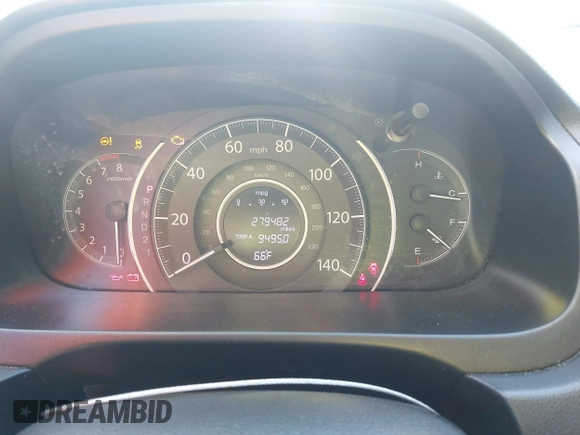 2014 Honda CR-V LX with VIN 3CZRM3H37EG710537, listed as a IAAI auction lot 42035744 with 279,482 mi miles. Bid and sale history available at carsss.com. Image 7.