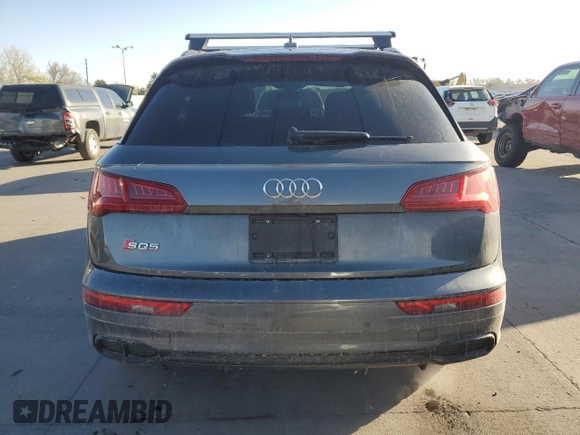 2018 Audi SQ5 Prestige with VIN WA1C4AFYXJ2245392, listed as a Copart auction lot 52140345 with 41,113 mi miles and Salvage Title. Bid and sale history available at carsss.com. Image 6.