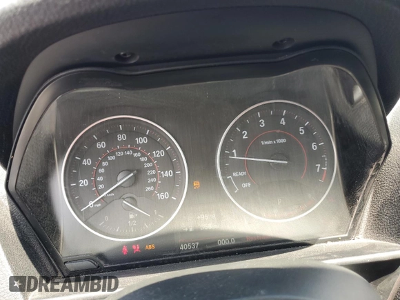 2017 BMW 2 Series 230i with VIN WBA2F9C37HV664597, listed as a Copart auction lot 58743925 with 40,537 mi miles and Salvage title. Bid and sale history available at DreamBid. Image 9.