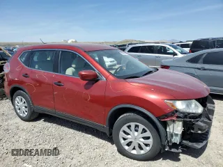 2016 Nissan Rogue SV with VIN KNMAT2MV7GP607804, listed as a Copart auction lot 53839325 with 152,371 mi miles and Salvage Title. Bid and sale history available at DreamBid. Image 4.