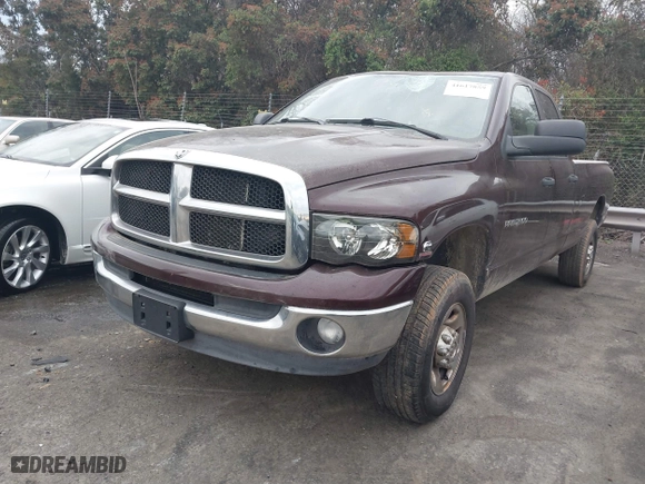 2005 Dodge Ram 2500 SLT with VIN 3D7KS28C55G753321, listed as a IAAI auction lot 41617859 with 292,480 mi miles. Bid and sale history available at carsss.com. Image 17.