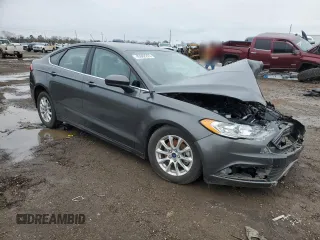 2018 Ford Fusion S with VIN 3FA6P0G73JR164990, listed as a Copart auction lot 45962225 with 0 mi miles and Salvage Title. Bid and sale history available at carsss.com. Image 4.