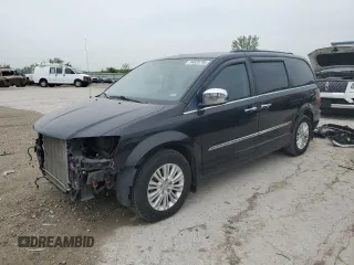 2012 Chrysler Town & Country Touring L with VIN 2C4RC1CG7CR288347, listed as a Copart auction lot 54620795 with 133,827 mi miles and Salvage Title. Bid and sale history available at DreamBid. Image 1.