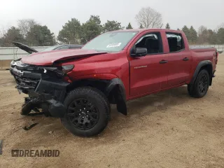 2023 Chevrolet Colorado 4WD Trail Boss with VIN 1GCPTEEK7P1252328, listed as a Copart auction lot 53208005 with Not provided miles and Salvage title. Bid and sale history available at DreamBid. Image 1.