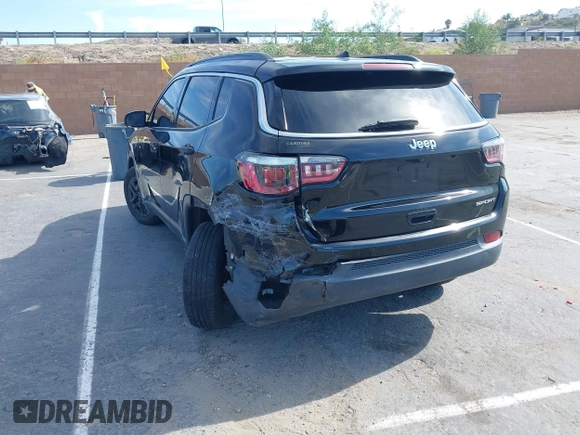 2019 Jeep Compass Sport с VIN 3C4NJCAB8KT652360, выставлен на аукционе IAAI как лот 42474719 с пробегом 74 458 миль миль и . История ставок и продаж доступна на DreamBid. Изображение 3.