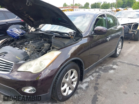 2008 Infiniti EX Journey z VIN JNKAJ09F58M356682, wystawiony jako IAAI lot #42186861 z przebiegiem 166 461 mil mil oraz . Historia ofert i sprzedaży dostępna na DreamBid. Obrazek 2.